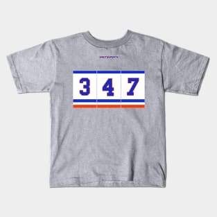 Rep Your Area Code (NYI 347) Kids T-Shirt